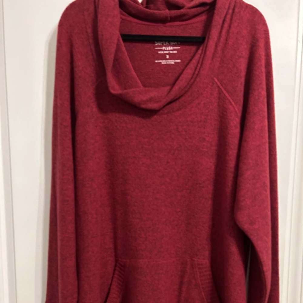 Torrid Supersoft Cowl Neck Tunic Sweater